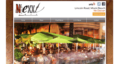 Desktop Screenshot of nexxtcafe.com